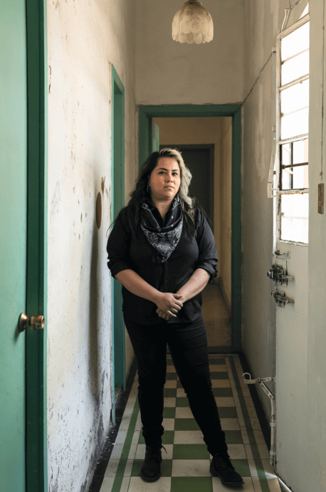  Vivir retratada por Yvonne Venegas. 